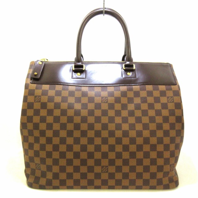 ルイヴィトン LOUIS VUITTON ボストンバッグ ダミエ レディース 美品 グリニッジPM N41165 エベヌ ダミエ･キャンバス【中古】20220713