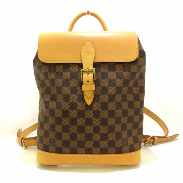 ルイヴィトン LOUIS VUITTON リュックサック ダミエ レディース 美品 アルルカン M99038 エベヌ ダミエ･キャンバス【中古】20220713