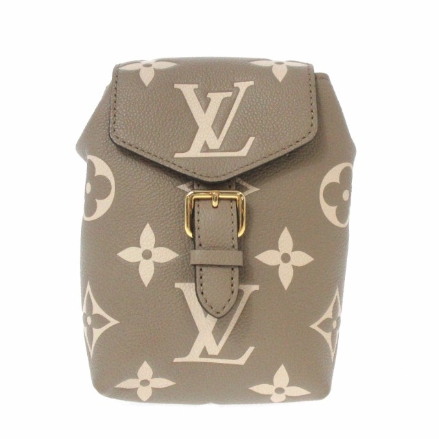 ルイヴィトン LOUIS VUITTON リュックサック モノグラム・アンプラント レディース 美品 タイニー バックパック M80738【中古】20220708