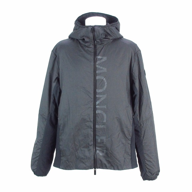 モンクレール MONCLER ダウンジャケット サイズ4 XL メンズ 美品 ICHIRO 黒 長袖/ジップアップ/2022SS/春/秋【中古】20220721