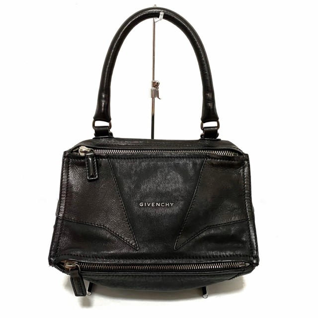 ジバンシー GIVENCHY ハンドバッグ レディース パンドラスモール 黒 レザー【中古】20220721