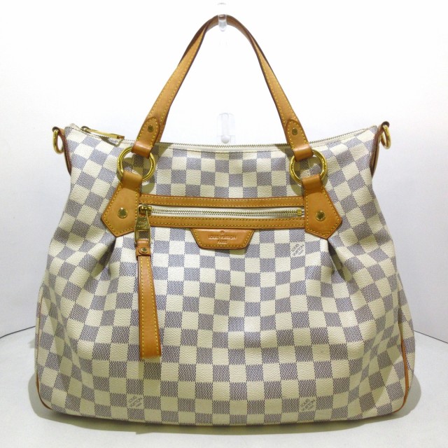 ルイヴィトン LOUIS VUITTON ハンドバッグ ダミエ レディース イーヴォラMM N41133 アズール ダミエキャンバス【中古】20220630