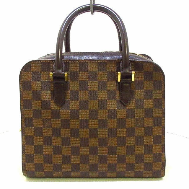 ルイヴィトン LOUIS VUITTON ハンドバッグ ダミエ レディース トリアナ N51155 エベヌ ダミエキャンバス【中古】20220716