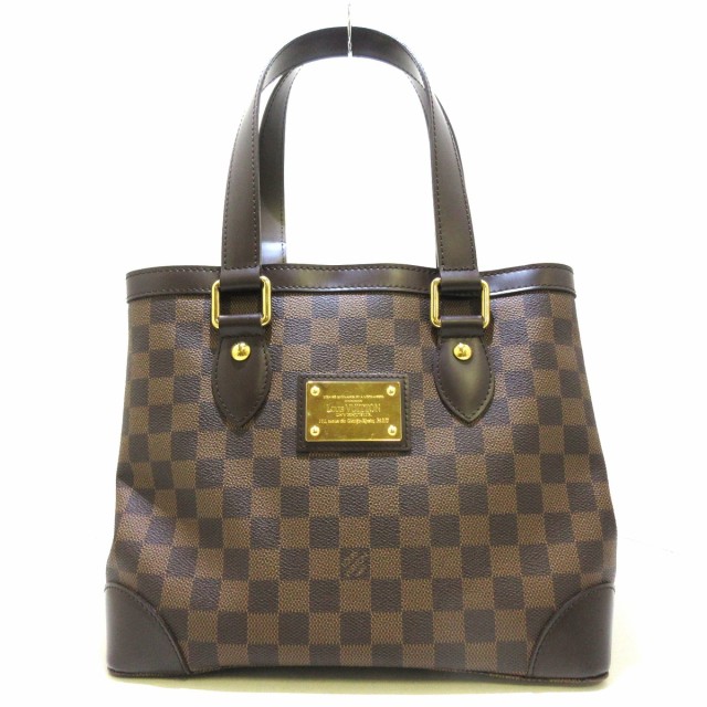 ルイヴィトン LOUIS VUITTON ハンドバッグ ダミエ レディース ハムプステッドPM N51205 エベヌ ダミエキャンバス【中古】20220716