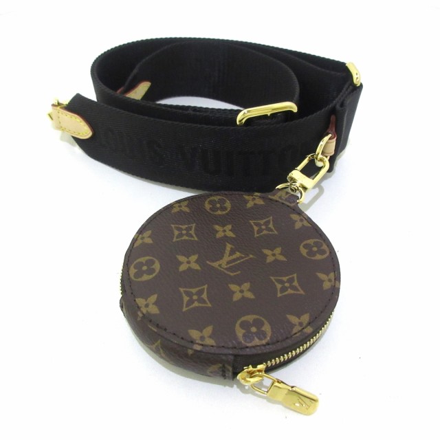 ルイヴィトン LOUIS VUITTON ショルダーストラップ レディース 美品 ショルダーストラップ(幅4CM) J02487 ノワール【中古】20220723