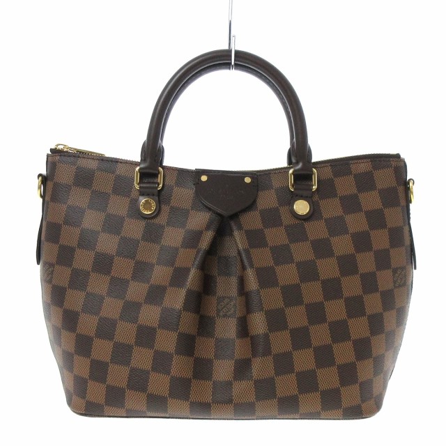 ルイヴィトン LOUIS VUITTON ハンドバッグ ダミエ レディース 美品 シエナPM N41545 エベヌ ダミエ・キャンバス【中古】20220721