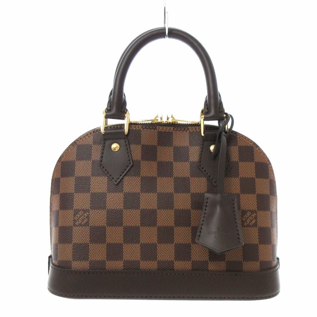 ルイヴィトン LOUIS VUITTON ハンドバッグ ダミエ レディース 美品 アルマBB N41221 エベヌ ダミエ・キャンバス【中古】20220723