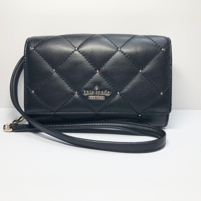 ケイトスペード Kate spade 財布 レディース 美品 - PXRU9074 黒