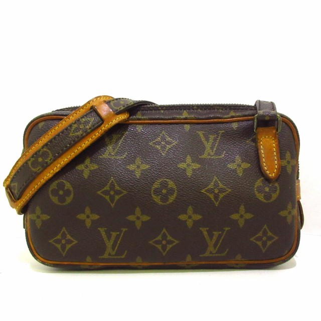 ルイヴィトン LOUIS VUITTON ショルダーバッグ モノグラム レディース ポシェットマルリーバンドリエール M51828 -【中古】20220720