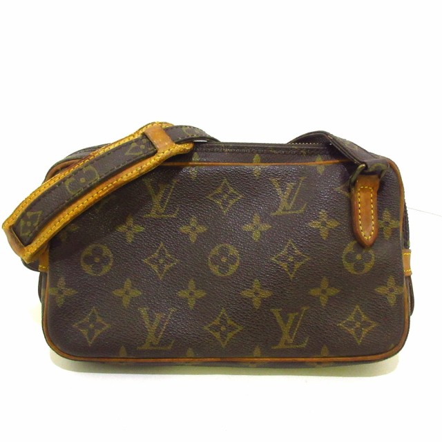 ルイヴィトン LOUIS VUITTON ショルダーバッグ モノグラム レディース ポシェットマルリーバンドリエール M51828 -【中古】20220720