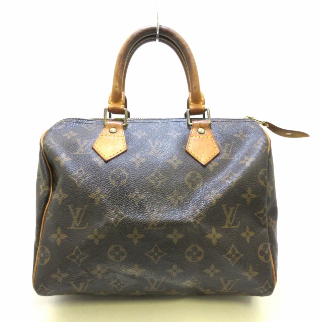 ルイヴィトン LOUIS VUITTON ハンドバッグ モノグラム レディース スピーディ25 M41528 モノグラム･キャンバス【中古】20220723