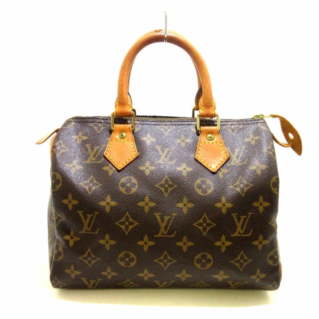 ルイヴィトン LOUIS VUITTON ハンドバッグ モノグラム レディース スピーディ25 M41528 モノグラム･キャンバス【中古】20220629