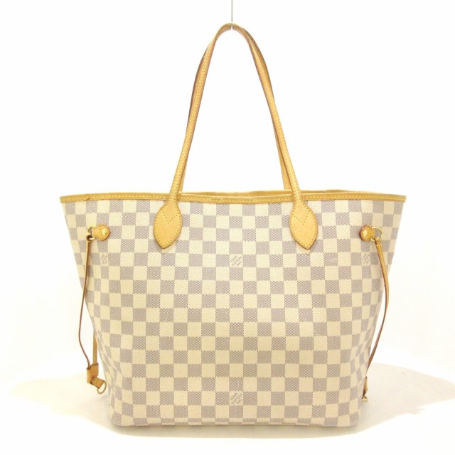 ルイヴィトン LOUIS VUITTON トートバッグ ダミエ レディース ネヴァーフルMM N51107 アズール ダミエ･キャンバス【中古】20220622