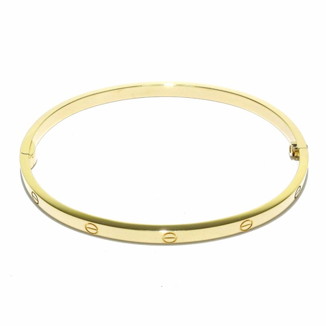 カルティエ Cartier バングル レディース 美品 ラブブレスSM B6047516 K18YG サイズ：18【中古】20220723