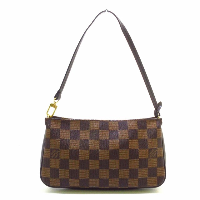 ルイヴィトン LOUIS VUITTON ハンドバッグ ダミエ レディース 美品 ナヴォナ N51983 エベヌ ダミエ･キャンバス【中古】20220719