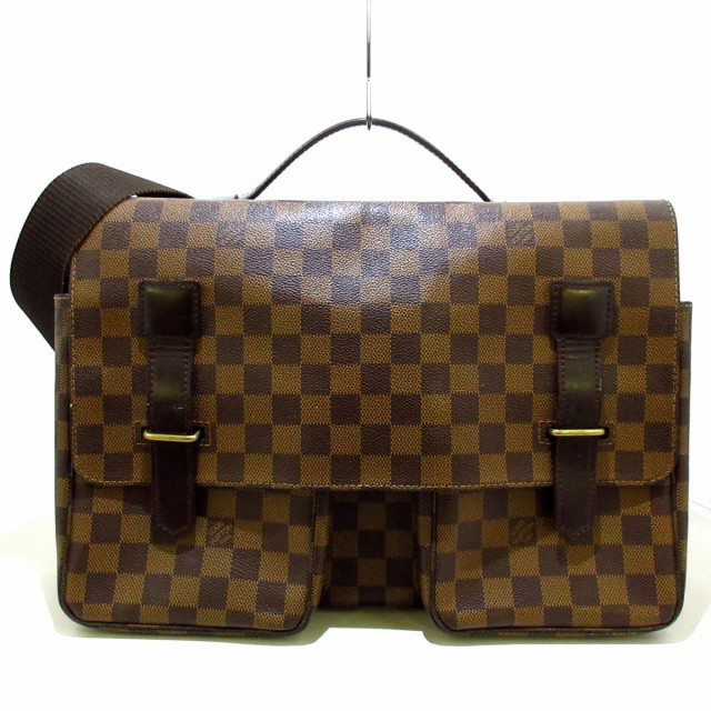 ルイヴィトン LOUIS VUITTON ショルダーバッグ ダミエ メンズ ブロードウェイ N42270 エベヌ ダミエ･キャンバス【中古】20220715