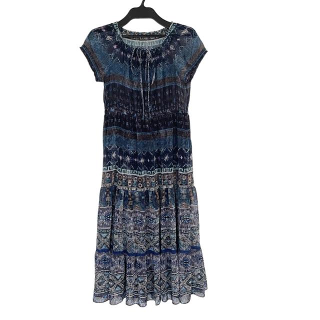 新作の予約販売も レリアン Leilian ワンピース サイズ11 M レディース 美品 ブルー ネイビー マルチ クルーネック 半袖 ロング 中古 2917の通販はau Pay マーケット ブランディア Au Pay マーケット店 商品ロットナンバー 全品送料無料中