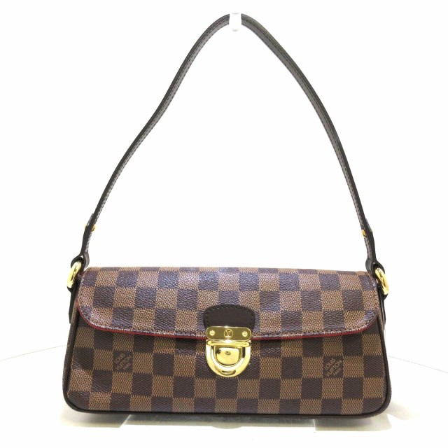 ルイヴィトン LOUIS VUITTON ハンドバッグ ダミエ レディース ラヴェッロPM N60007 エベヌ ダミエ・キャンバス【中古】20220713