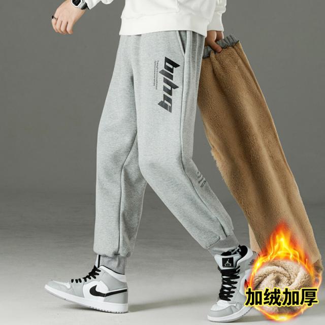 冬のメンズスポーツパンツとベルベットの厚みのあるメンズコットンパンツ 秋と冬のモデル アウターウェアのトレンディなガードパンツ の通販はau Pay マーケット ジョルノ 商品ロットナンバー 488317210
