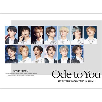 【DVD】初回限定盤 SEVENTEEN / SEVENTEEN WORLD TOUR 'ODE TO YOU' IN JAPAN (2DVD