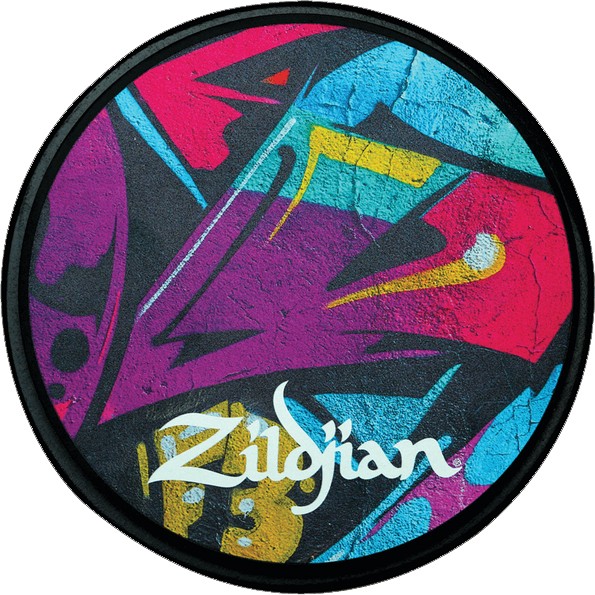 ジルジャン NAZLFZXPPGRA12 練習用ドラムパッドZILDJIAN Graffiti Practice Pad[NAZLFZXPPGRA12] 返品種別A