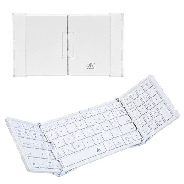 感謝価格 スリーイー 3e Bluetooth Keyboard 3つ折りタイプ テンキー付き英語配列79キー ホワイト パールホワイト 3e Bky7 Wh返品種別a 爆熱 Www Iacymperu Org