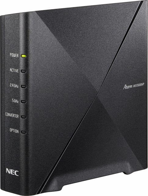 NEC PA-WX1500HP 11ax（Wi-Fi 6）対応 無線LANルーター親機 (1201＋300Mbps)[PAWX1500HP ...