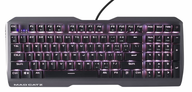 メール便なら送料無料 Mad Catz マッドキャッツ コンパクトメカニカルゲーミングキーボード S T R I K E 13 赤軸 英語配列96キー 返品種別a 最新の激安 Fcrtt Org