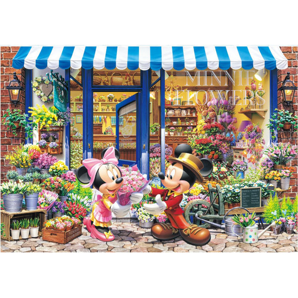 テンヨー ディズニー ミニーのフラワーショップ 世界最小1000ピースジグソーパズル 返品種別b の通販はau Pay マーケット Joshin Web 家電 Pc ホビー専門店 商品ロットナンバー