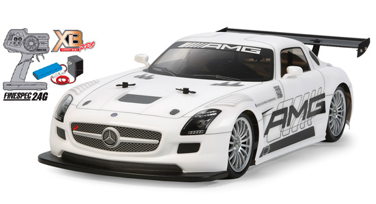 タミヤ 1 10 電動rc完成セット Xb メルセデス ベンツ 返品種別b Sls Gt3 新作 ラジコン Tt 02シャーシ Amg