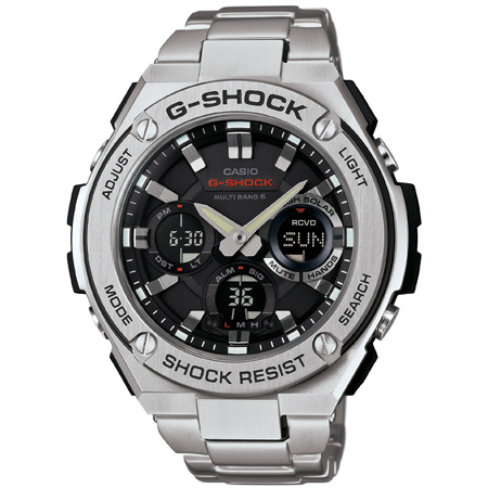 限定版 カシオ 【国内正規品】G-SHOCK(ジーショック) G-STEEL Gショック ソーラー電波時計 メンズタイプ GST-W110D-1AJF【返品種別A】, 漆器とキッチン 祭りのええもん ca3c7438