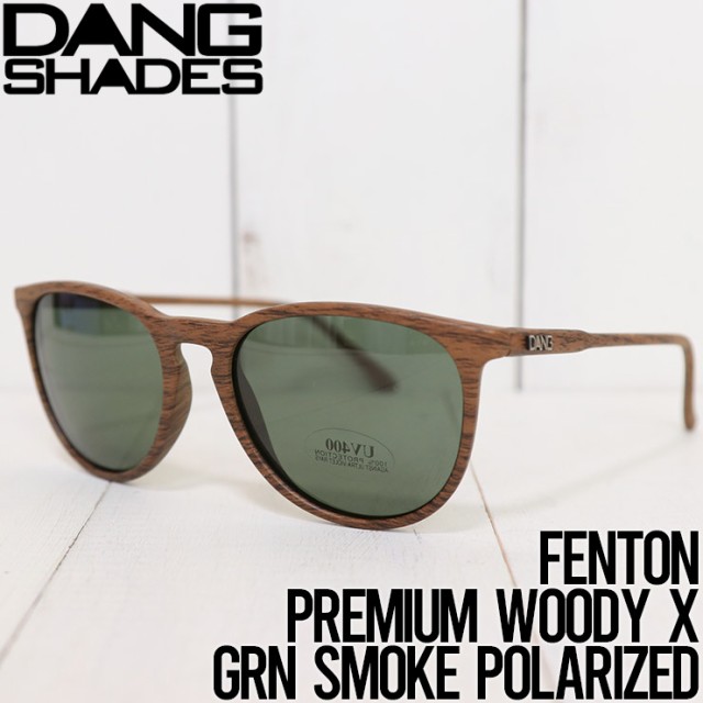 限定品 送料無料 Dang Shades ダンシェイディーズ Fenton Sunglasses 偏光サングラス Premium Woody X Grn Smoke Polarized Fb 期間限定開催 Www Iacymperu Org