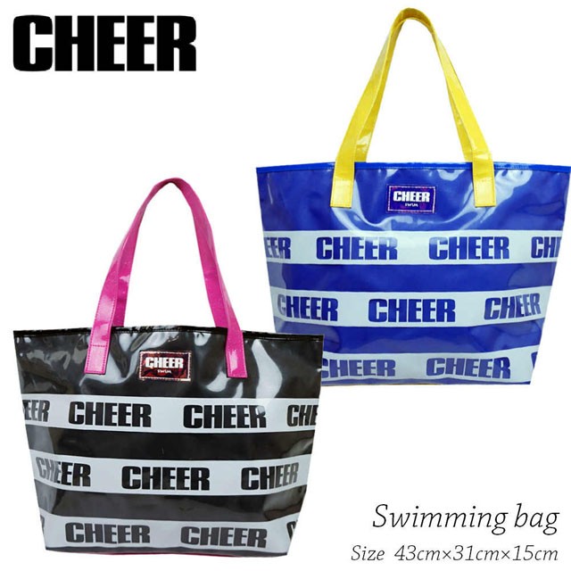 プールバッグ 女子 Cheer チア ビーチバッグ トートバッグ 女の子