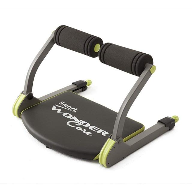 配送員設置送料無料 ワンダーコア スマート腹筋 腕部 太もも エクササイズ用 ライムグリーン 最も優遇 Bayounyc Com