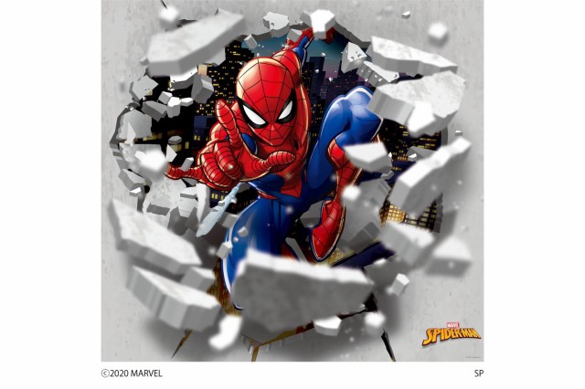 Marvel マーベル Spider Man 壁紙素材ウォールステッカー スパイダーマン 6シートタイプ スパイダーマン Wall Paper M031 6 プリテッ Nanopartea Com Sg