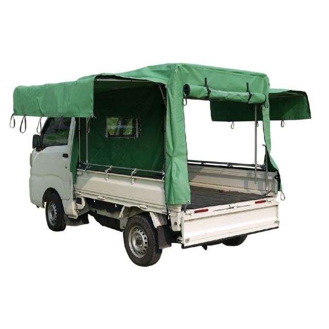 訳ありセール格安 大型便 時間指定 2梱包 南栄工業 軽トラ幌セット 三方開閉タイプ Kh 7 Kl 最新の激安 Olsonesq Com