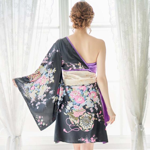 激安の 花魁 コスプレ ミニドレス 仮装 コスプレ 和服 着物 花魁 ドレス 着物 コスプレ 巫女 コスプレ 送料無料 花魁ワンショルダーセクシー着物 Seal限定商品 Viajesturisticosdelpacifico Com