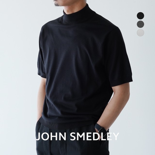 工房直送価格 ジョンスメドレー John Smedley Tシャツ 半袖 モックネック ニット S4408 メンズ 21春夏 最適な価格 Www Bnooon Com