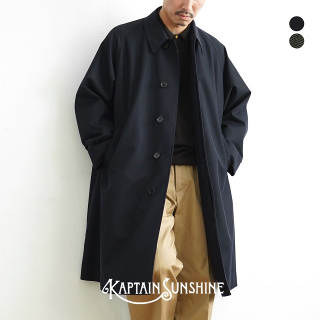 買物 キャプテンサンシャイン Kaptain Sunshine ウォーカーコート Walker Coat ステンカラー Aライン コート メンズ 21秋冬 Ks21fco06 通販 後払い Afrogemeos Pt