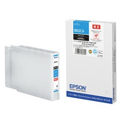 EPSON 純正インクカートリッジ IB02CA シアン 4，600ページ