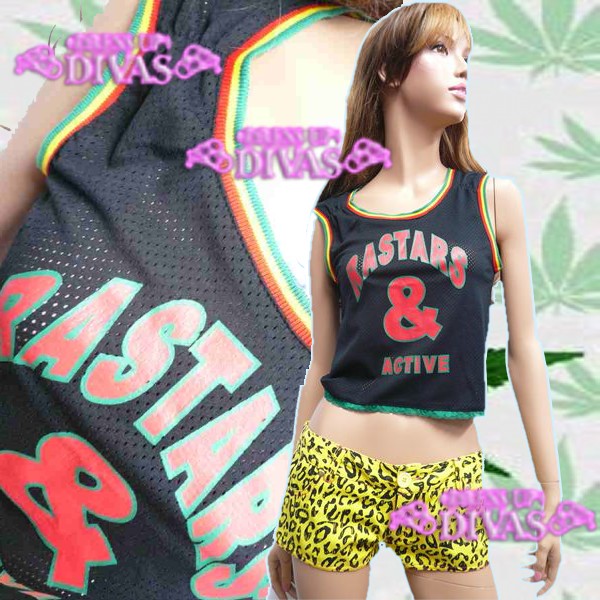 Rastars ブランドロゴプリントレゲエラスタメッシュタンクトップス 雑誌woofｉn 掲載商品 特価セールの通販はau Pay マーケット Dressupdivas 商品ロットナンバー