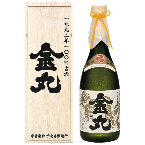 伊是名酒造所 金丸 古酒1992年 40度 720ml 伊是名酒造所 金丸 古酒1992年 40度 720ml