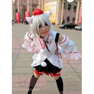 工場直送 Dk850 東方project 東方風神録 犬走 椛 いぬばしり もみじ 風 コスプレ衣装 ウイッグ 完全オーダメイドも対応可 独創的 Friendsofbulgaria Org Uk