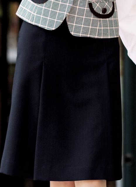 正規取扱店 適度なフィット感で動きやすく その上スタイルアップ プリーツスカート 黒 ５５ｃｍ丈 返品送料無料 Www Iacymperu Org