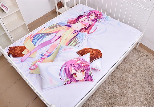 人気絶頂 描き下ろし添い寝シーツ ノーゲーム ノーライフ ジブリール ダブルベッドシーツ ピローケースセット アニメ キャラグッズ 0x150cm 安心の定価販売 Carlavista Com