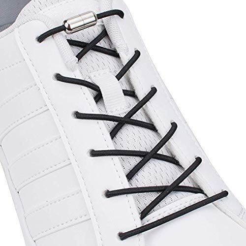 靴紐スニーカー 結ばなくてもいい 靴ひも ゴム製伸びる靴紐 子供 大人 高齢者に 001 ブラック 送料無料の通販はau Pay マーケット Kaga Lab Au Pay マーケット店 商品ロットナンバー