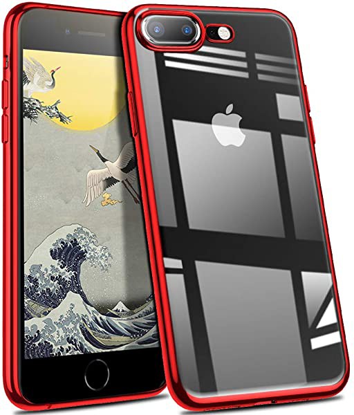 Iphone 7 Plus ケース Iphone 8 Plus ケース クリア 透明 Tpu アイフォン7プラス 8プラス 専用ガバー 薄型 シリコン メッキ加工 の通販はau Pay マーケット ロールショップ 商品ロットナンバー