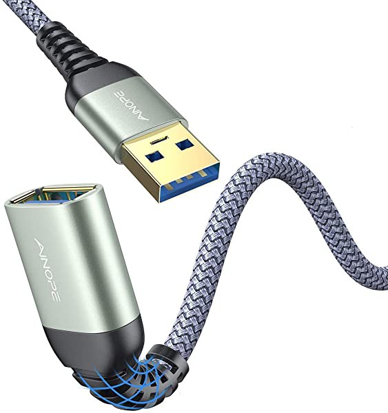 送料無料 USB 延長 1M USB3.0 延長ケーブル 金メッキコネクタ 高速 