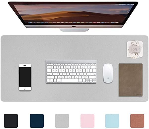 マウスパッド 流行 ゲーミング 防水 大型 90x40cm Puレザー おしゃれ デスクマット 清潔 両面使用可能