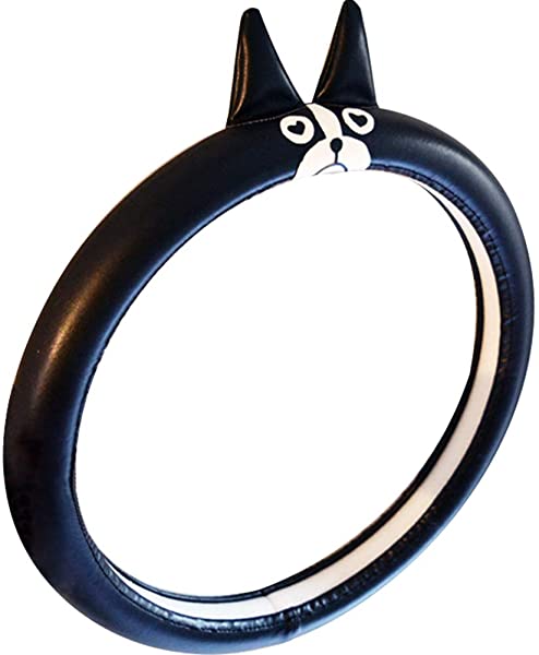 ステアリングカバー ハンドルカバー 滑り止め 車飾り 車内用品 通気性強い かわいい 四季通用 犬 の通販はau Pay マーケット Lavett 商品ロットナンバー